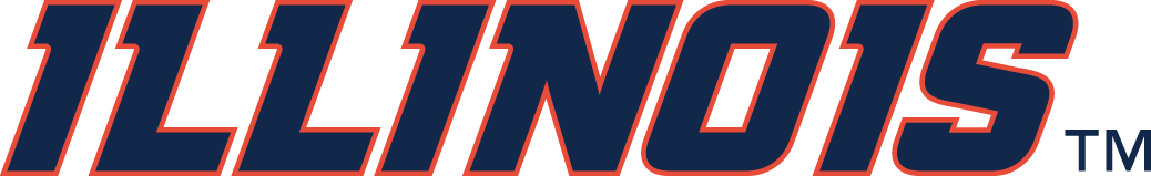 Illinois Fighting Illini 2014-Pres Wordmark Logo diy DTF decal sticker